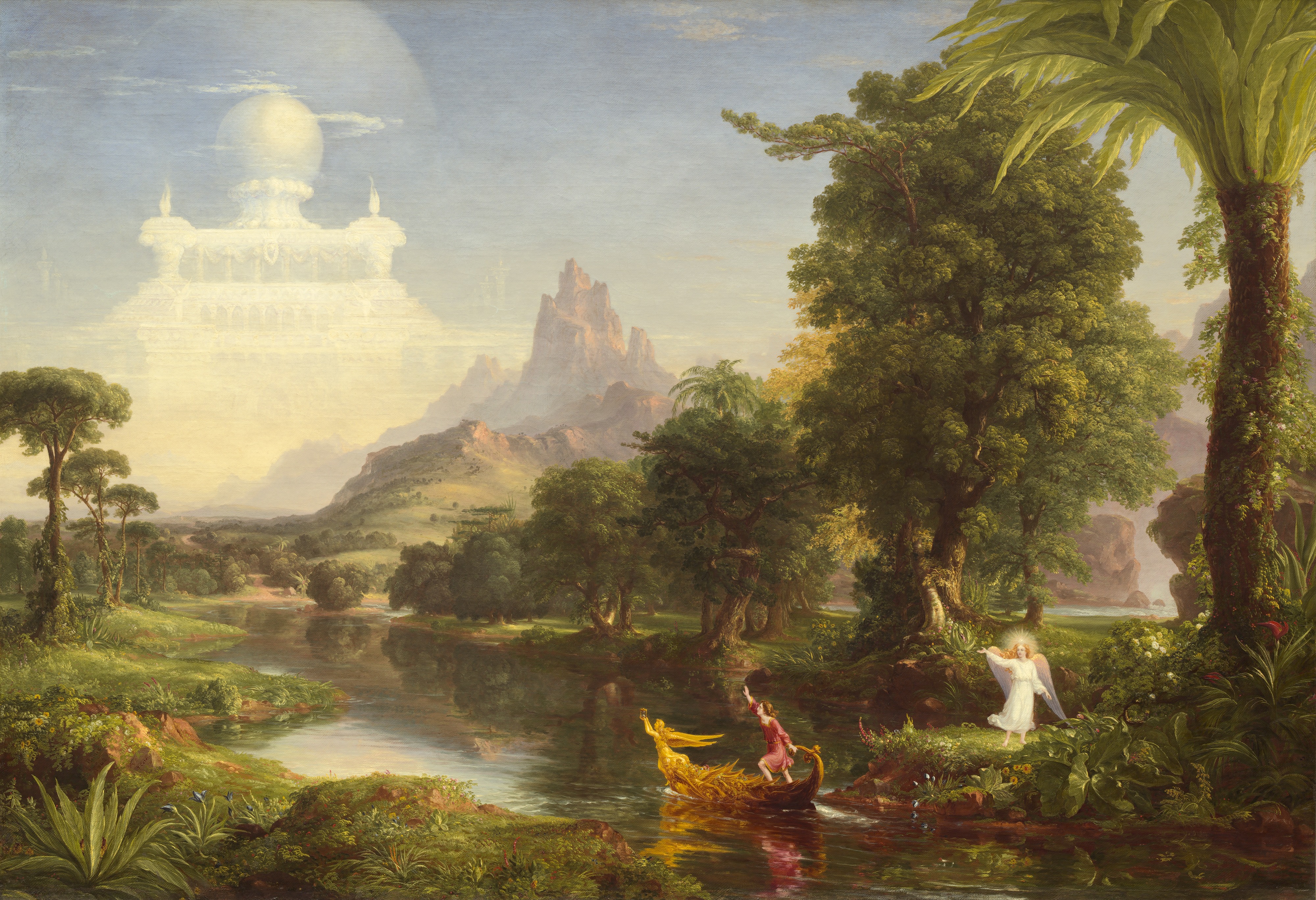 Thomas Cole - The Voyage of Life - Youth