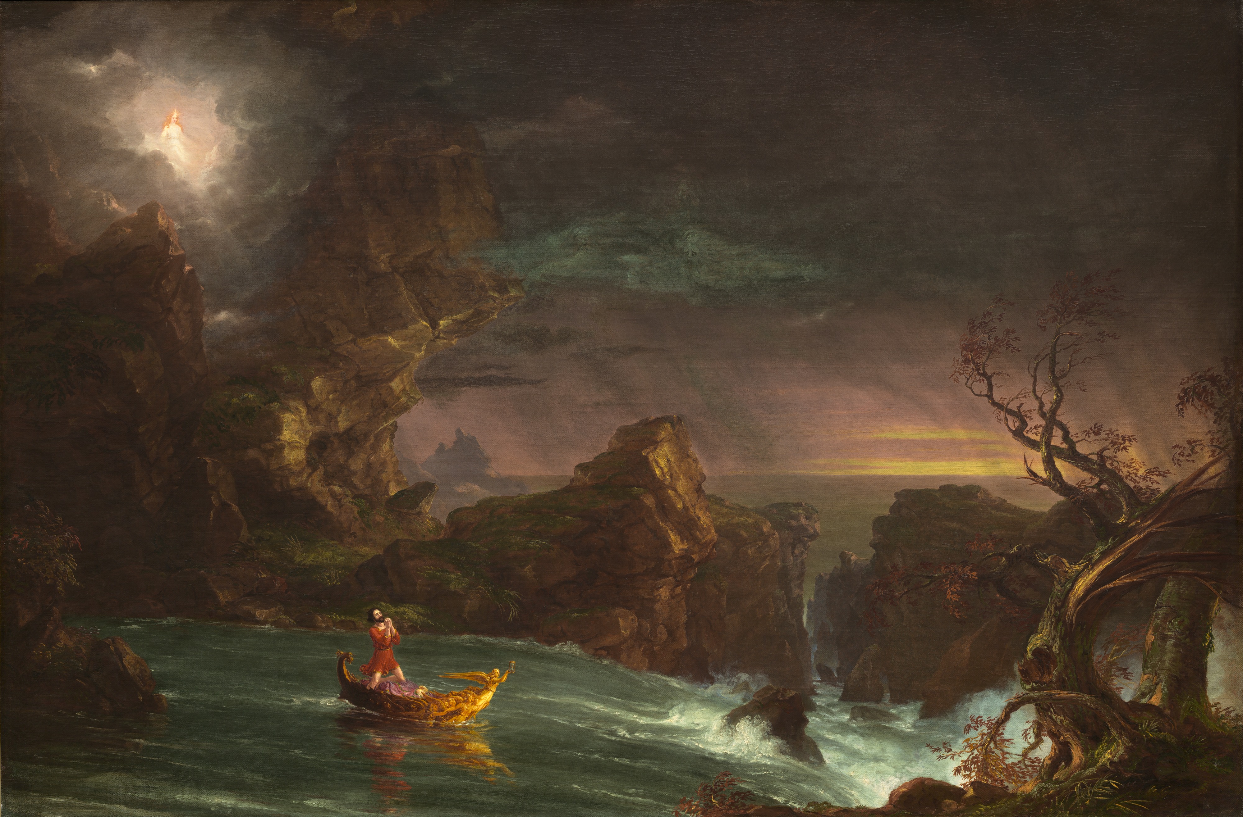 Thomas Cole - The Voyage of Life - Manhood